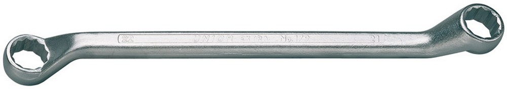 Unior CHIAVE POLIGONALE DOPPIA PER PONTEGGI Art. 179/2 mm. 21x22