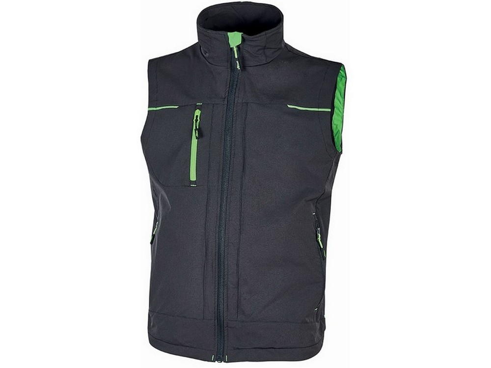 U-Power GILET SATURN Col. Grigio/Verde  Mis. M
