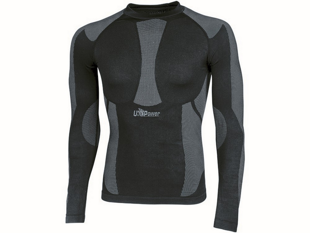 U-Power MAGLIA TERMICA CURMA Col. Nero Mis. 2XL/3XL