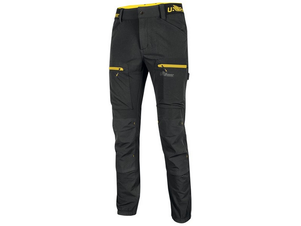U-Power PANTALONE HORIZON Col. Nero Mis. XXL