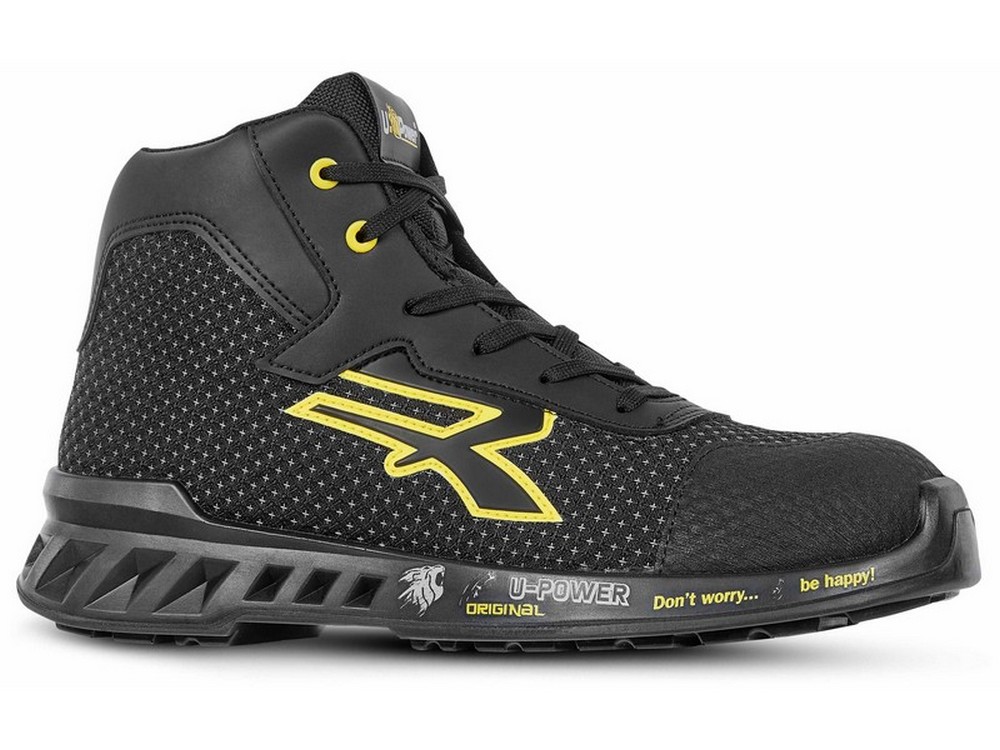 U-Power SCARPE ANTINFORTUNISTICA ALTE S3 SRC REDLEVE JOE Col. Nero Mis. 40