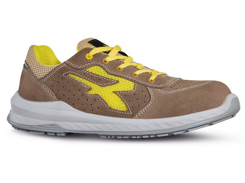 U-Power SCARPE ANTINFORTUNISTICA BASSE S1P SRC ESD REFLEX Col. Beige Mis. 41