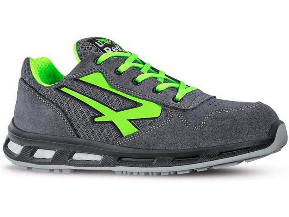 U-Power SCARPE ANTINFORTUNISTICA BASSE S1P SRC REDLION POINT Col. Grigio Mis. 40