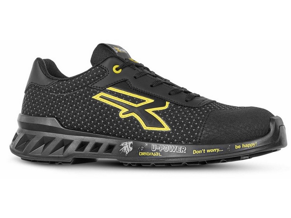 U-Power SCARPE ANTINFORTUNISTICA BASSE S3 SRC REDLEVE MATT Col. Nero Mis. 45
