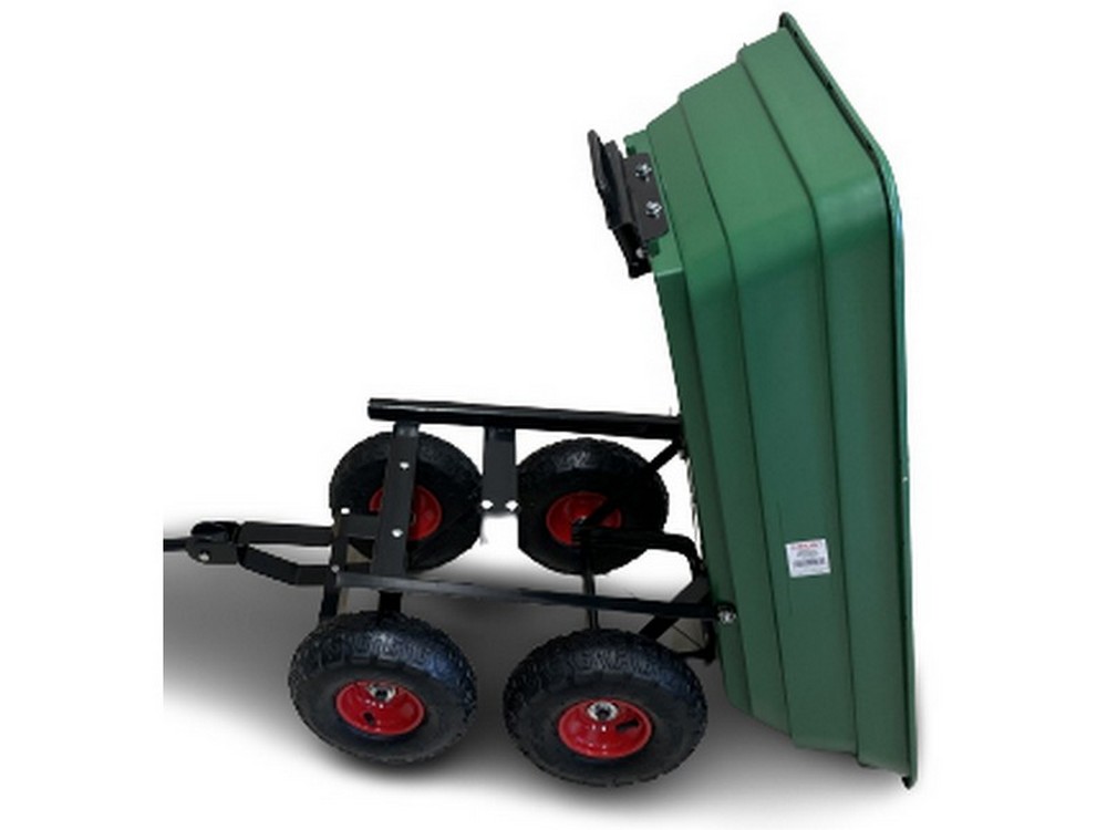 Utilia CARRELLO RIBALTABILE DA GIARDINO lt. 75 portata max kg. 250