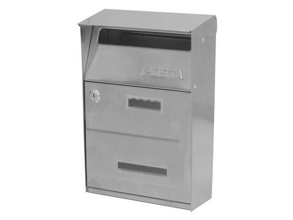 Utilia CASSETTA POSTALE MONACO INOX  mm.210x85x305 h