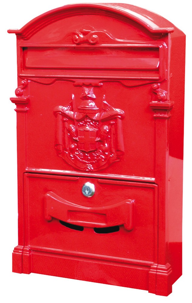 Utilia CASSETTA POSTALE ARTISTICA  col. Rosso