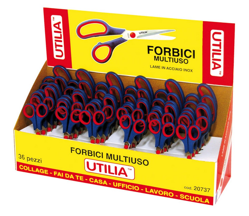Utilia ESPOSITORE FORBICI MULTIUSO 36 PZ.