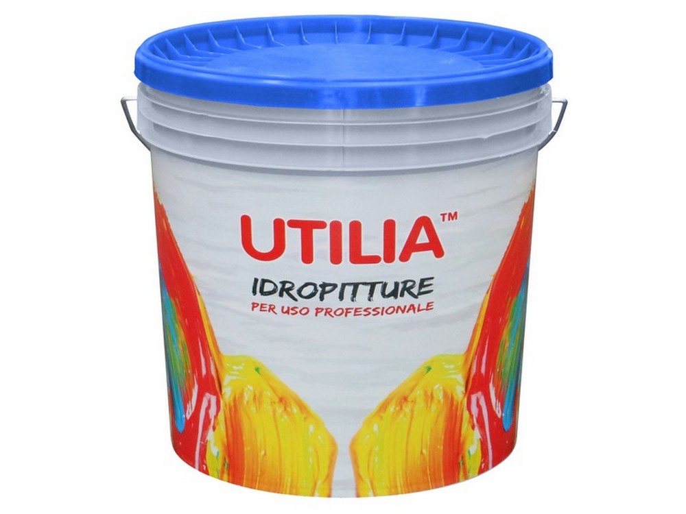 Utilia IDROPITTURA SUPERLAVABILE col. Bianco lt.14