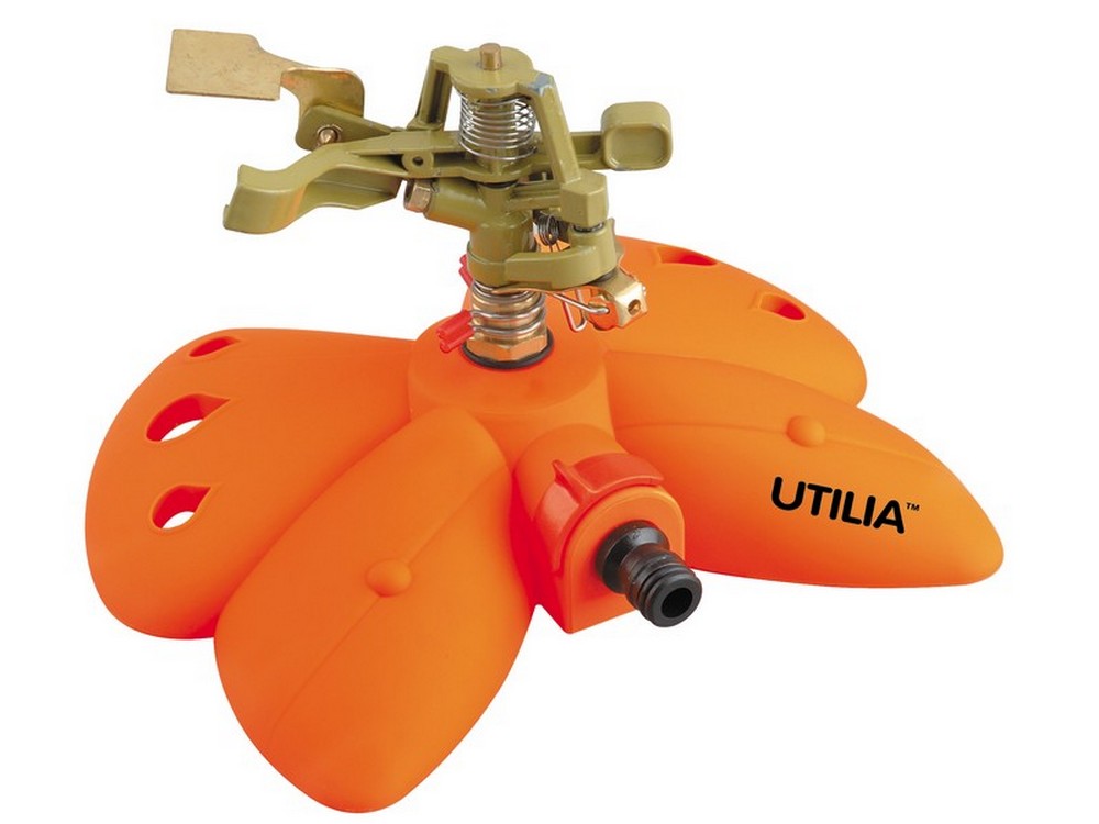 Utilia IRRIGATORE A SETTORE IN ZINCO/OTTONE CON BASE  mis. 1/2M