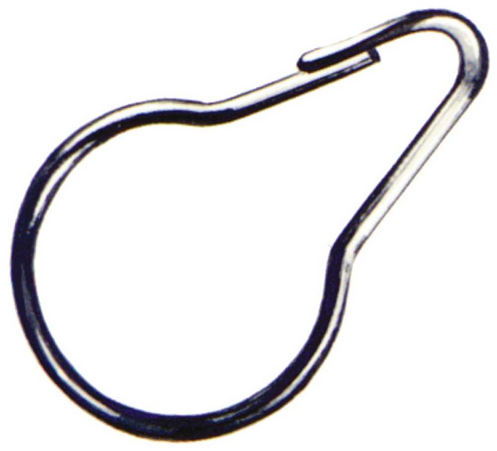 ANELLO PER TENDA DOCCIA ZINCOCROMATO GRANDE