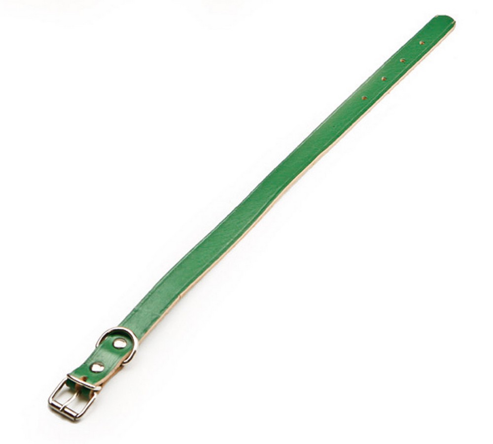 Utilia Pet COLLARE IN CUOIO cm. 44x2,0 col. Assortiti