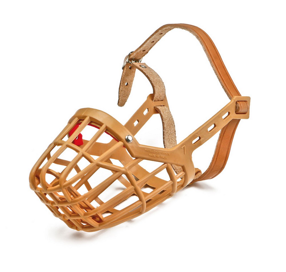 Utilia Pet MUSERUOLA IN PLASTICA CON ATTACCHI IN CUOIO  n° 5
