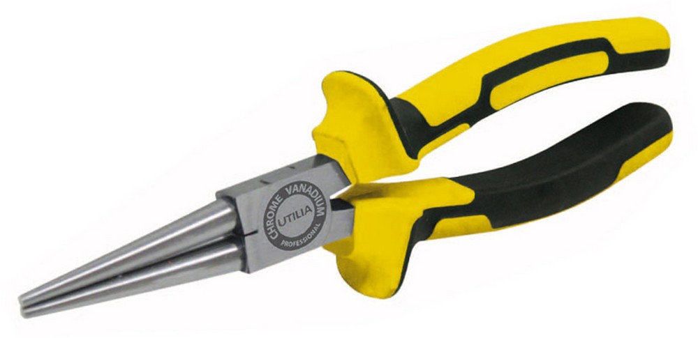 Utilia PINZA A BECCHI LUNGHI TONDI PROFESSIONALE  mm. 160