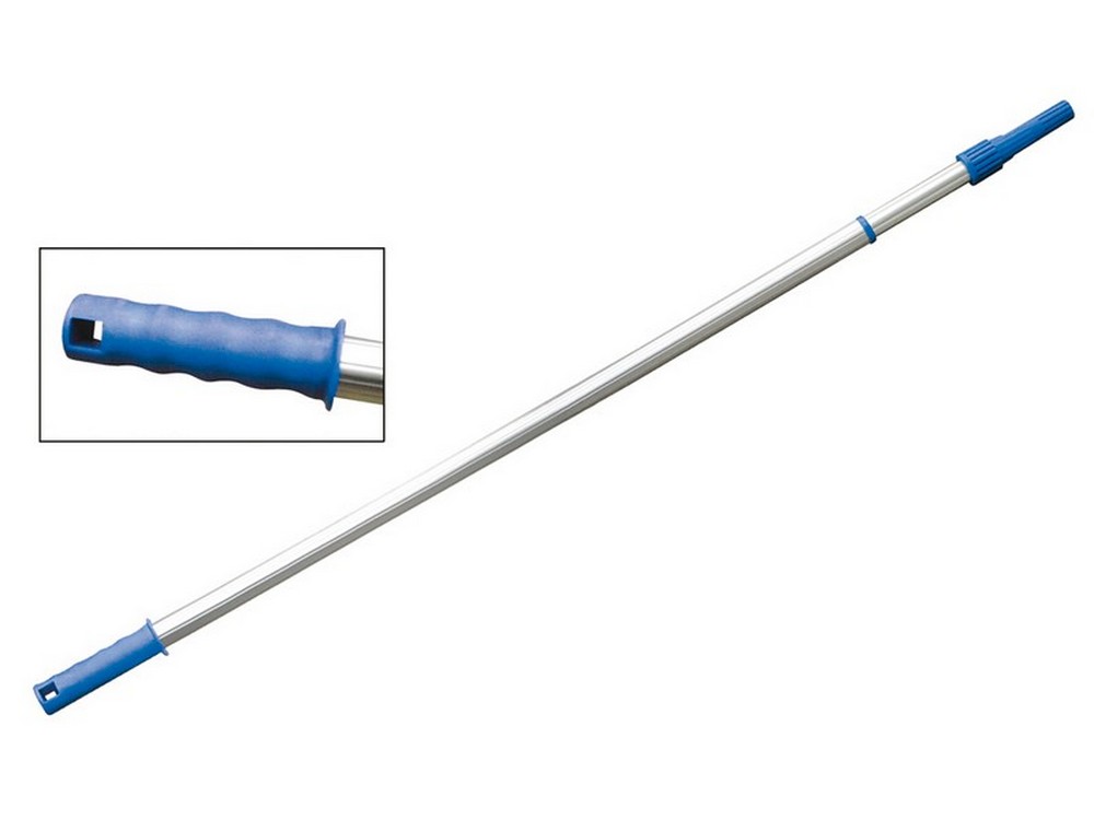 Utilia PROLUNGA PER RULLI PITTORE IN ALLUMINIO COMPLETA DI CONO SVITABILE mt. 3
