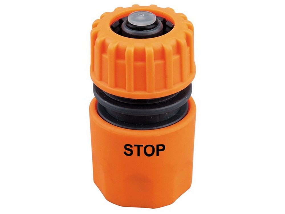 Utilia RACCORDO RAPIDO CON ACQUASTOP  mis. 1/2