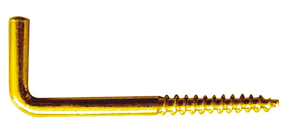 Utilia RAMPINO A VITE  In ottone lucido mm. 18x50