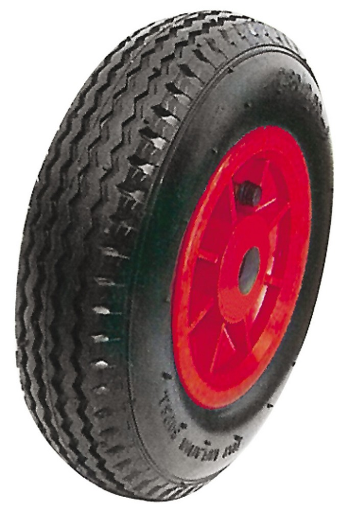 Utilia RUOTA CON CAMERA D'ARIA PER CARRELLI PORTASACCHI Ø mm.215 Ø foro mm.20