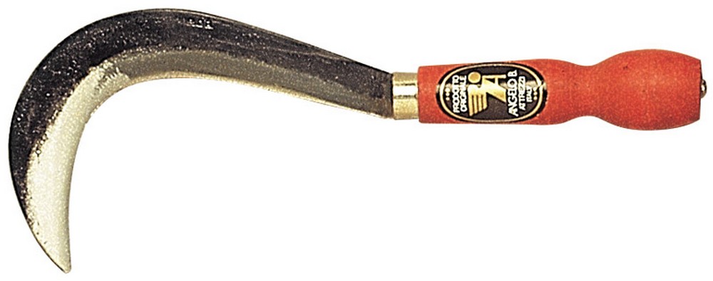 Angelo B. RONCOLINO CON MANICO ROSSO cm. 16