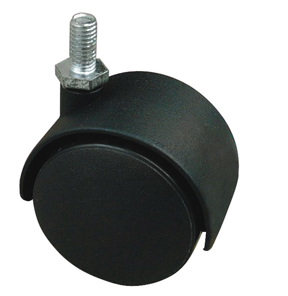Utilia RUOTA GIREVOLE PER MOBILI CUFFIA NYLON  mm. 50-perno M8x15