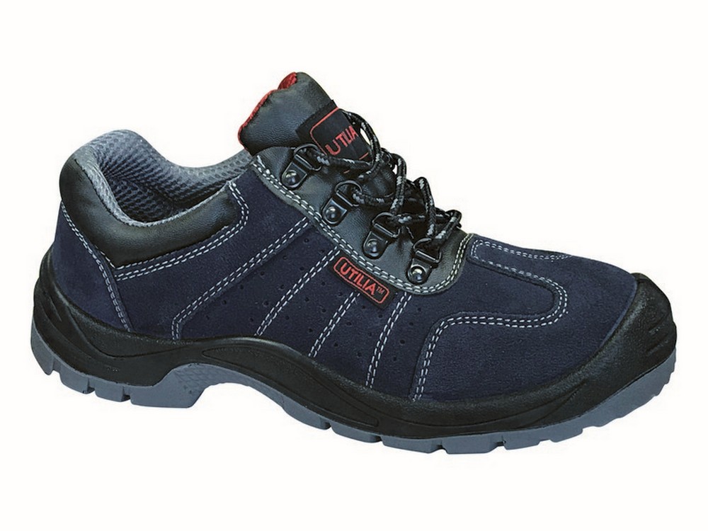 Utilia SCARPE ANTINFORTUNISTICA BASSE S1P FO SR TAURUS SCAMOSCIATE Col. Blu Mis. 40