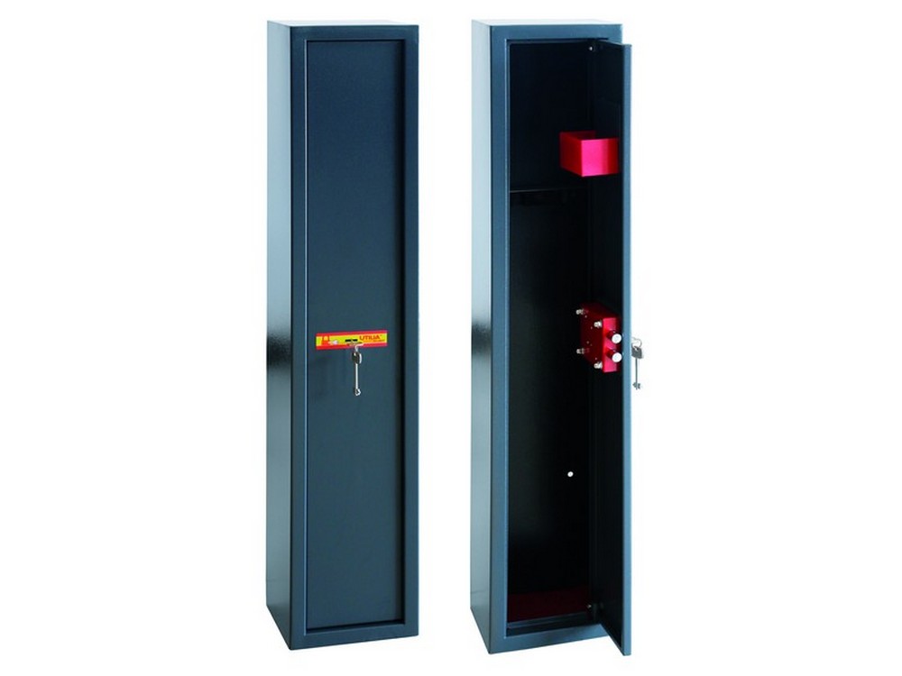 Utilia Security ARMADIO PORTAFUCILI 2 Posti mm.250x210x1250 h