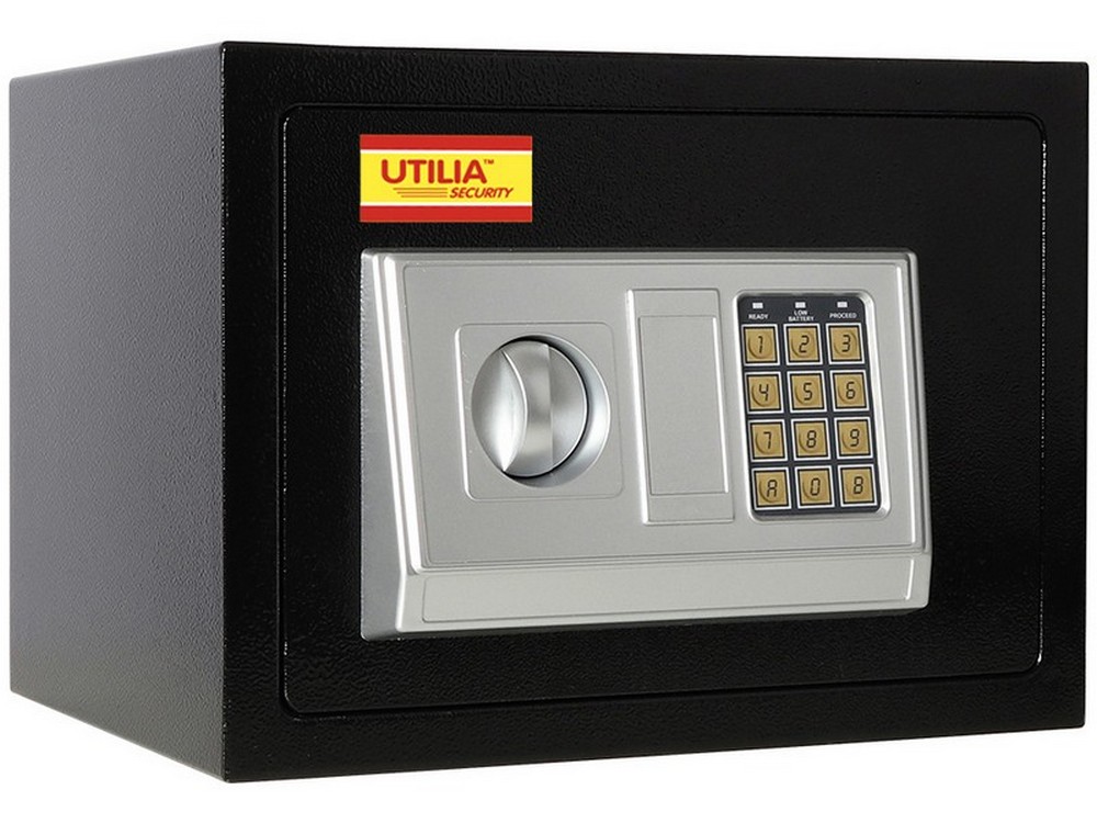 Utilia Security CASSAFORTE ELETTRONICA Chiusura con combinatore mm. 390x190x250 h
