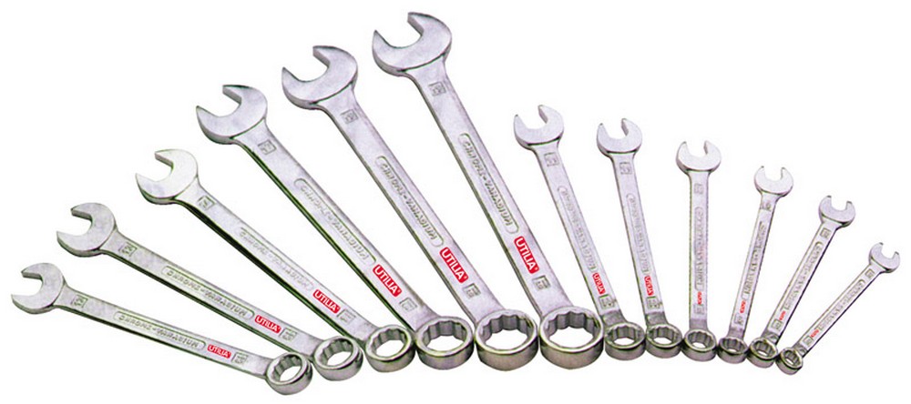 Utilia SERIE CHIAVI COMBINATE 12 PZ.