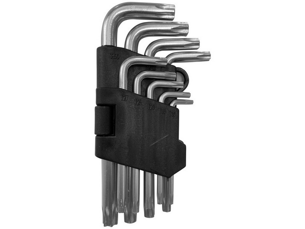 Utilia SERIE CHIAVI TORX CON FORO 9 PZ.