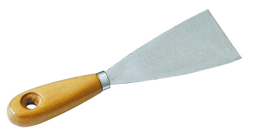 Utilia SPATOLA PER STUCCO MANICO IN LEGNO  mm.100