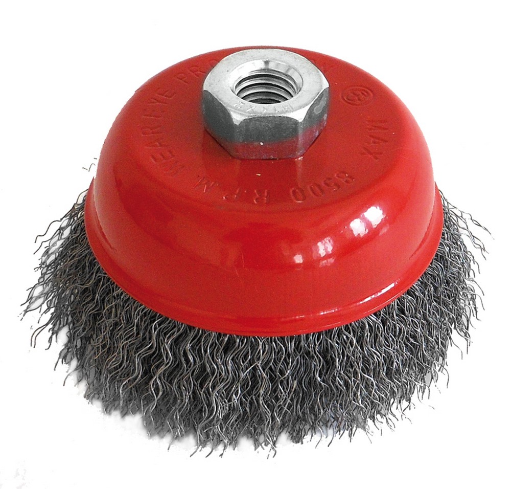 Utilia SPAZZOLA A TAZZA attacco M14 Ø mm. 100