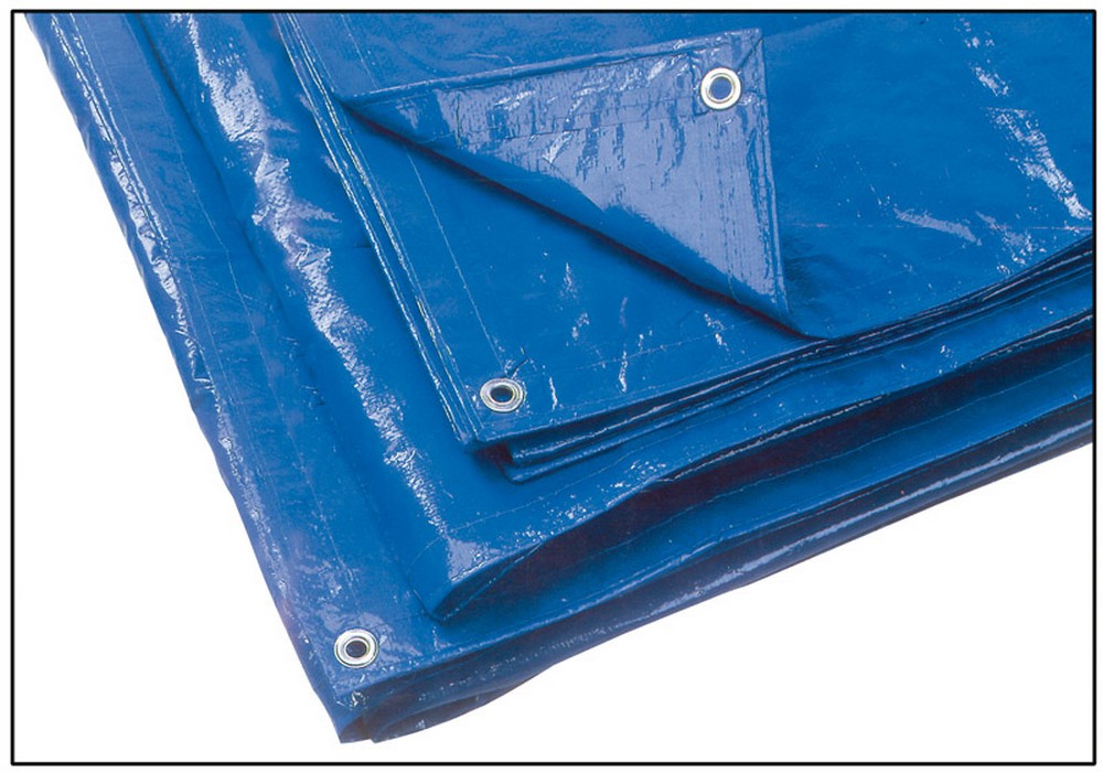 Utilia TELO OCCHIELLATO MULTIUSO IN POLIETILENE   Col. Blu mt. 6x10
