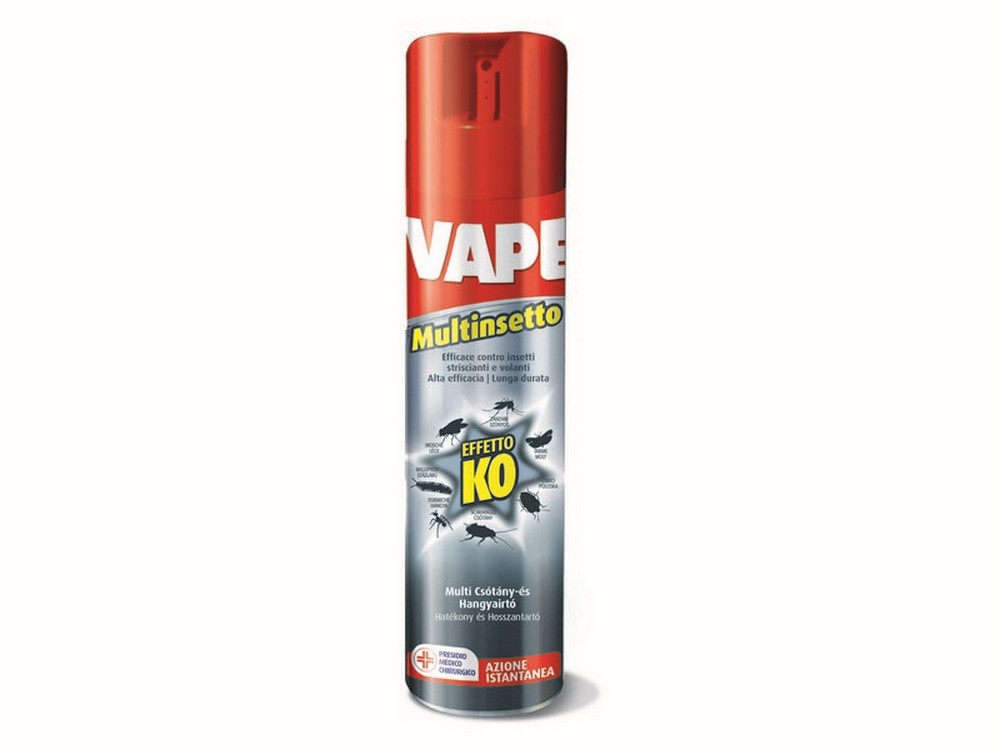 Vape INSETTICIDA MULTINSETTO SPRAY SUPER KO2  ml. 400