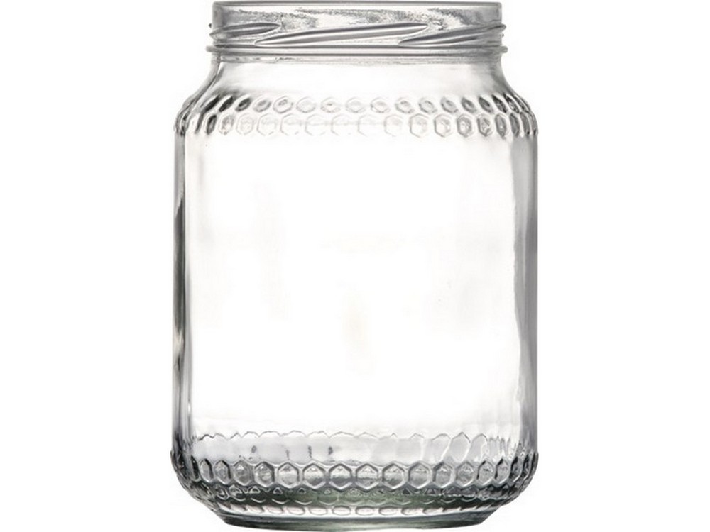 VASO VETRO PER ALIMENTI MIELE Imboccatura Ø mm. 82 cc. 780