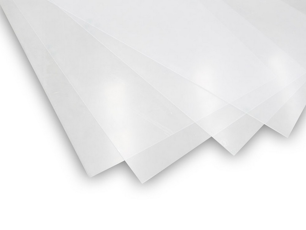 VETRO SINTETICO TRASPARENTE cm. 25x50 (spess. mm. 4)