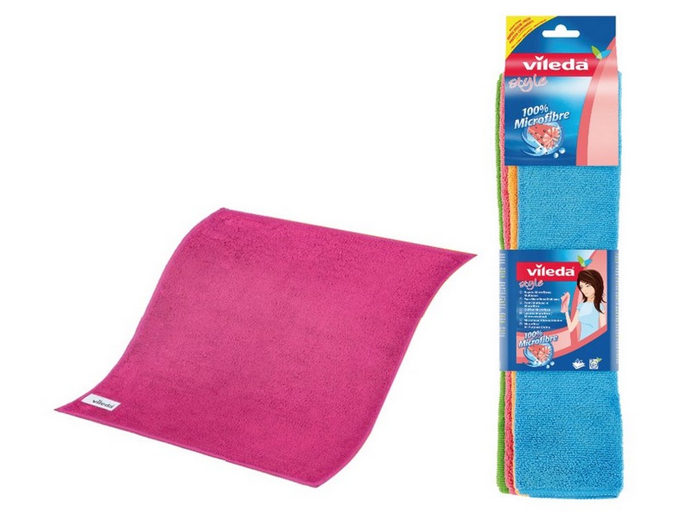 Vileda PANNO MICROFIBRA STYLE PZ. 4 cm. 36x38