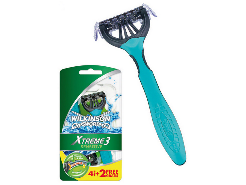 Wilkinson RASOIO USA E GETTA XTREME 3  blister 6 pz.