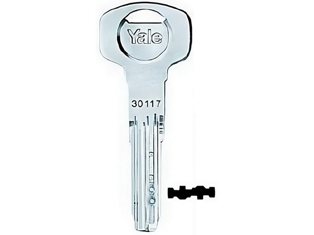 Yale CHIAVE GREZZA PER CILINDRI EUROPEI Y2S 6 perni