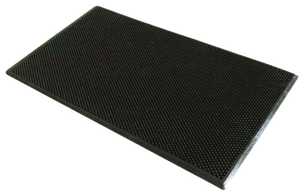 ZERBINO MORBIDO NERO  cm. 70x40