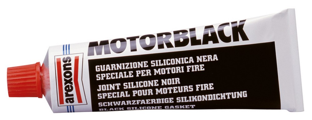 Arexons GUARNIZIONE SILICONICA MOTORBLACK NERA  gr. 60