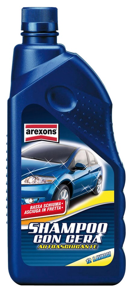 Arexons SHAMPOO AUTO CON CERA AUTOASCIUGANTE  lt. 1