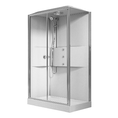 BOX DOCCIA CON IDROMASSAGGIO, IDROCABINE, CABINE DOCCIA IDRO