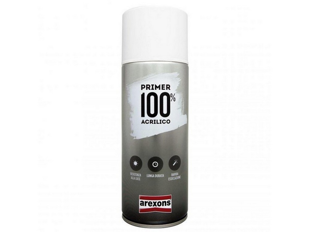 Arexons VERNICE SPRAY ml. 400 Primer 100% Acrilico Fondo aggrappante
