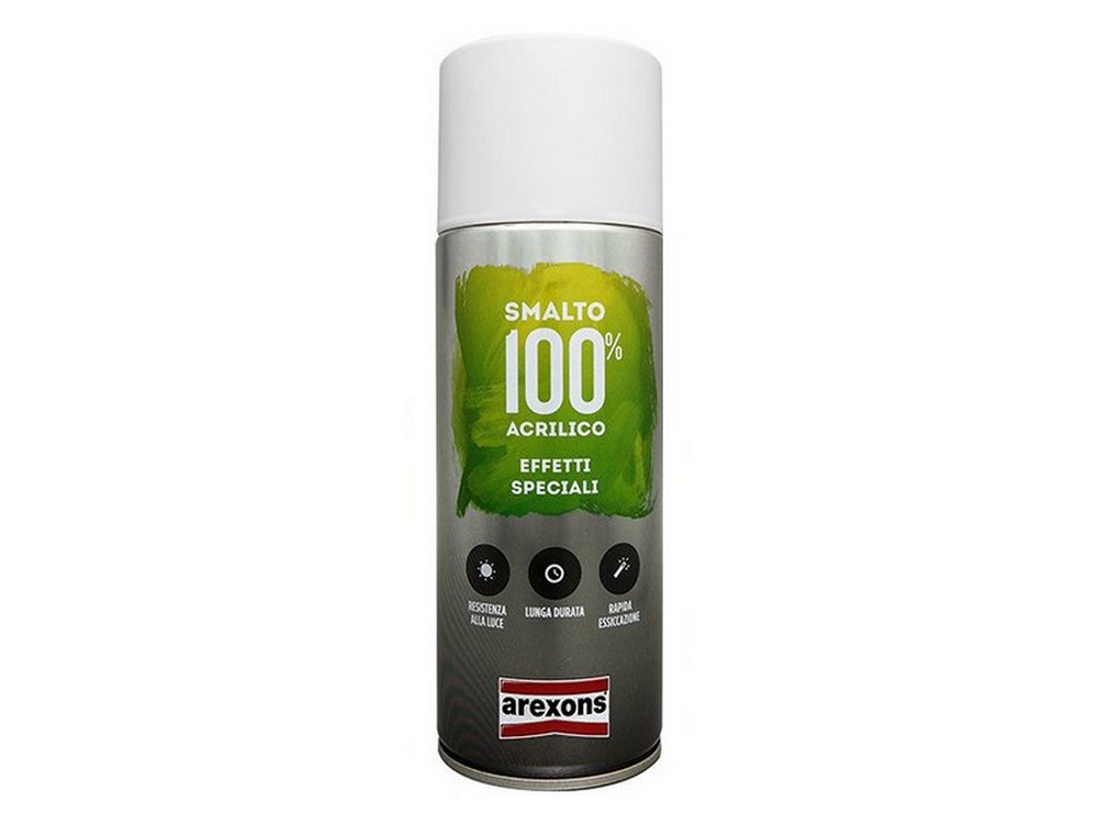 Arexons VERNICE SPRAY SMALTO 100% ACRILICO EFFETTI SPECIALI ml. 400 Fluorescente Giallo