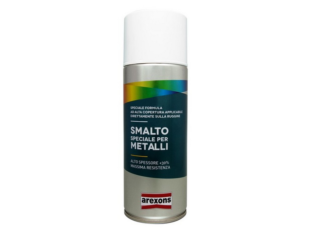 Arexons VERNICE SPRAY SMALTO SPECIALE PER METALLO ml. 400 Alluminio ruote