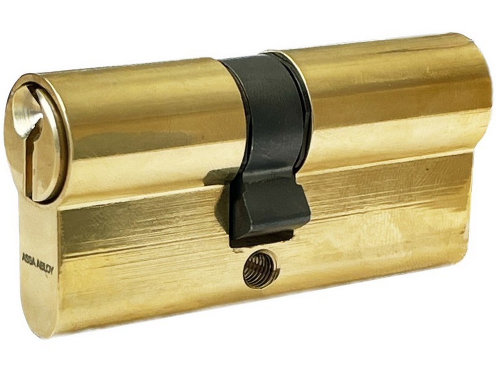 Assa Abloy CILINDRO SAGOMATO GEMMA Ottone Lucido mm. 60 (30-30) 