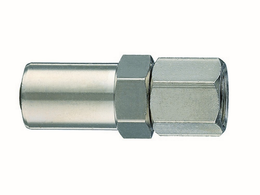ATTACCO FILETTATO PER COMPRESSORI FEMMINA mis.6x14-1/4 F