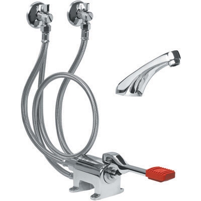 RUBINETTERIA SANITARIA A PEDALE