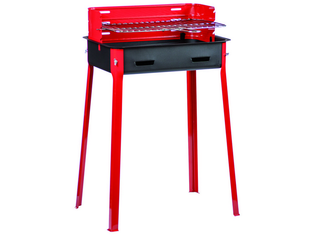 BARBECUE RETTANGOLARE cm. 45x30x85 h