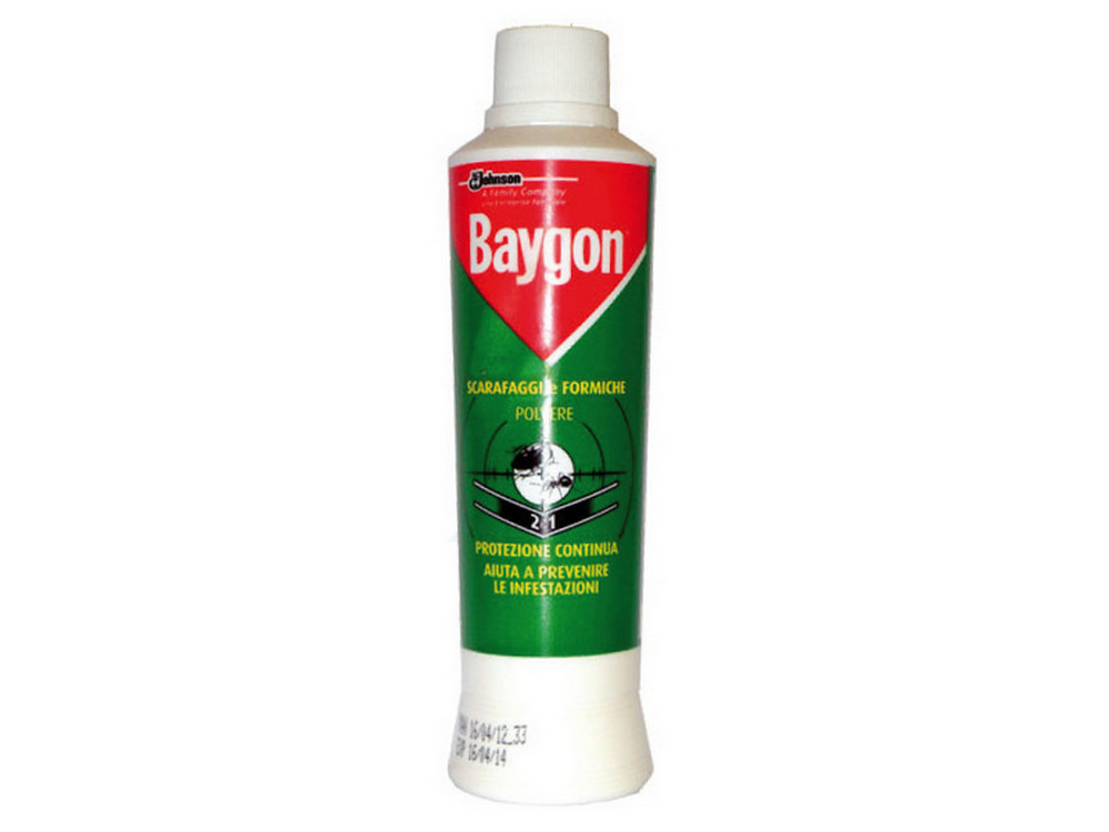 Baygon INSETTICIDA IN POLVERE SCARAFAGGI E FORMICHE  gr. 250